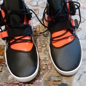 A pair of Nike Air Forces 270